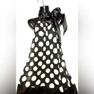 Double Zero polka dot sleeveless mini